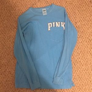 Light blue PINK long sleeve size xs